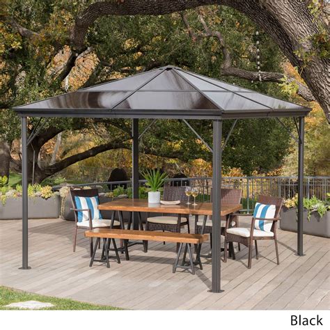 metal outdoor canopies and gazebos